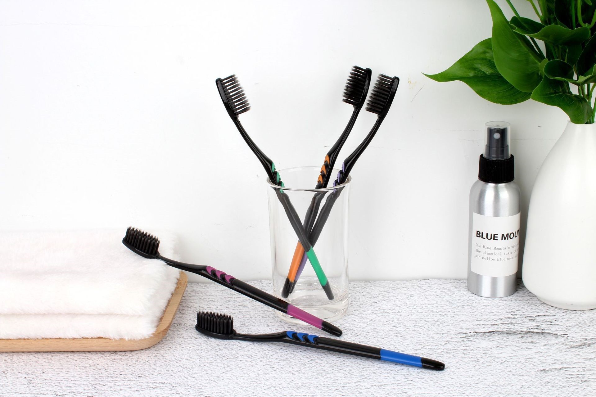 Bamboo Toothbrush - 1 szt. Szczoteczka do zębów z