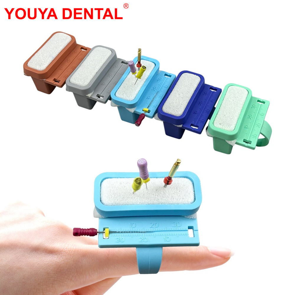 Eco Sponge - Uchwyt na pilniki endodontyczne Linijka na