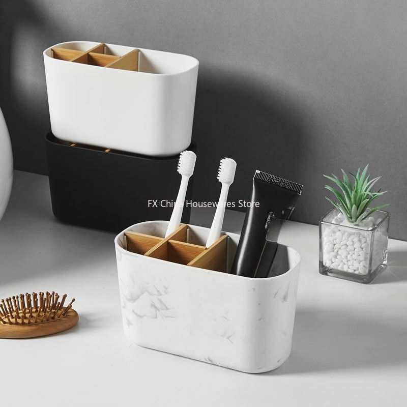 Bamboo Toothbrush - Bambusowy uchwyt na szczoteczki do zębów