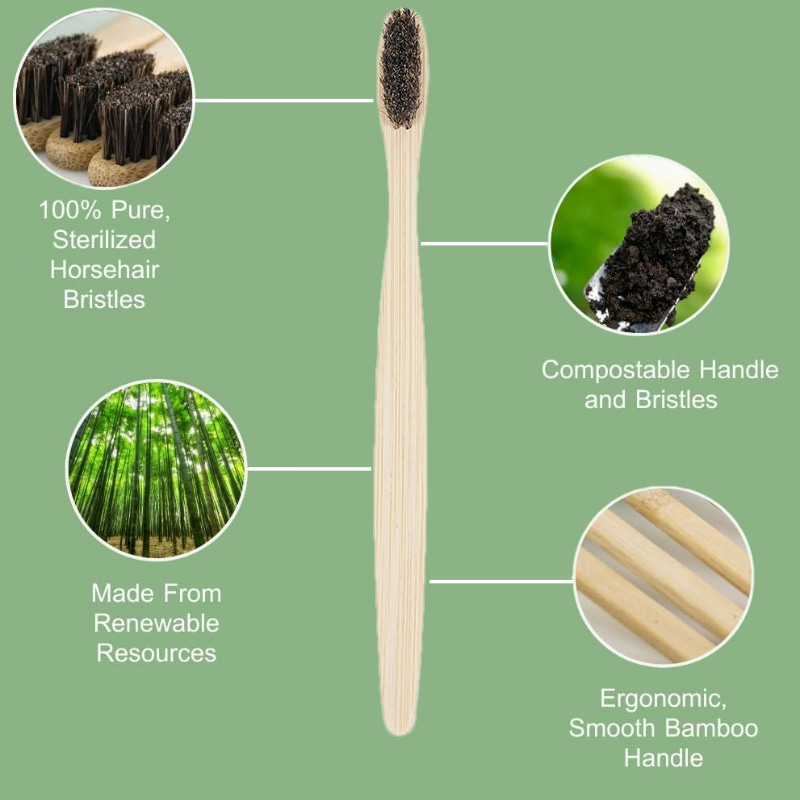 100 sztuk – szczoteczki do zęb – Bamboo Toothbrush recenzja i cena