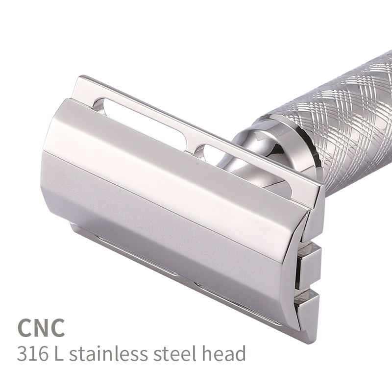 Głowica goląca CNC ze stali ni – Safety Razor Handle recenzja i cena