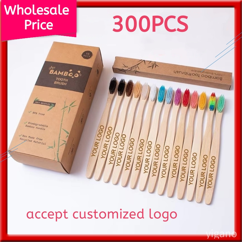 300 sztuk – biodegradowalne sz – Bamboo Toothbrush recenzja i cena