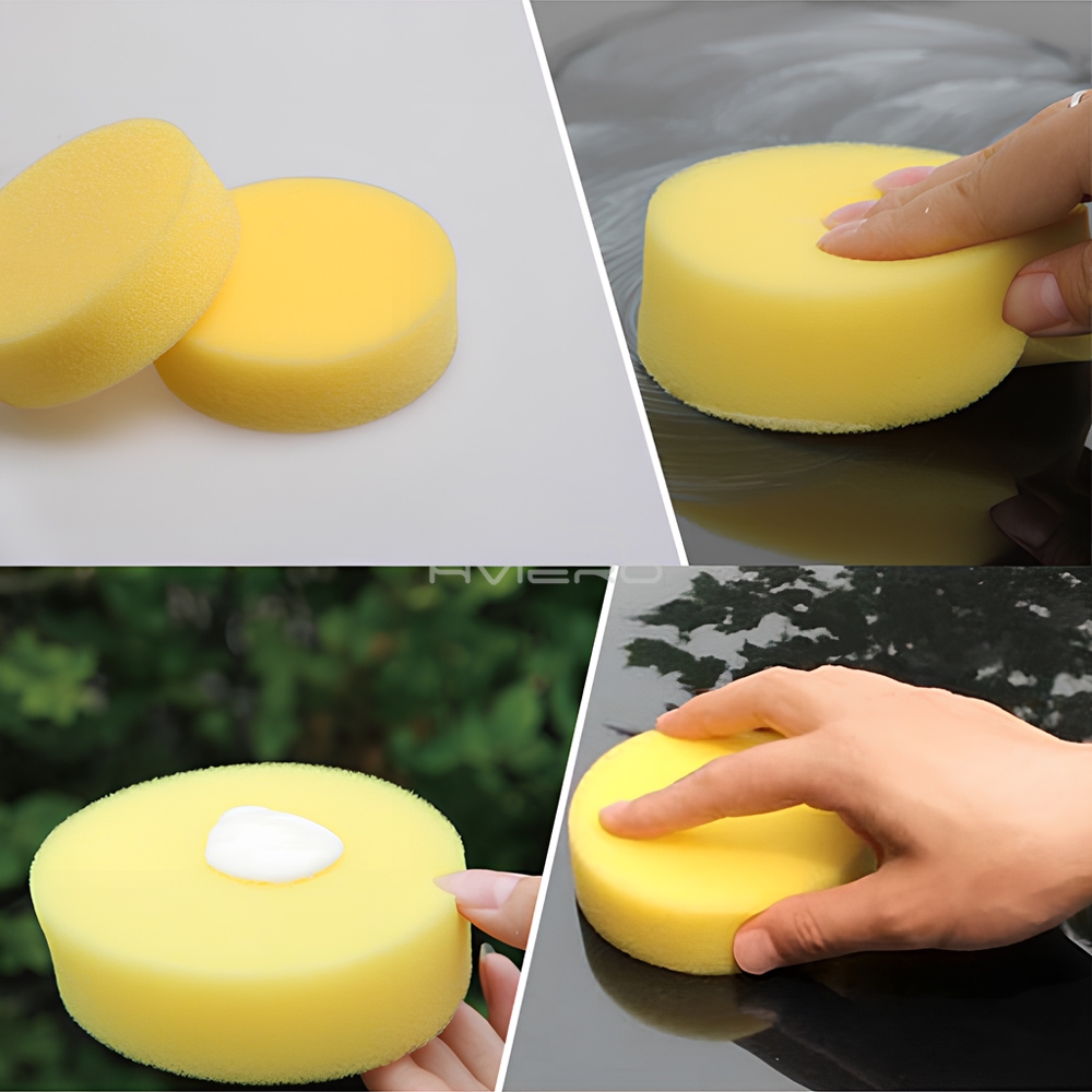 2 szt. Okrągłe gąbki do polero – Eco Sponge recenzja i cena