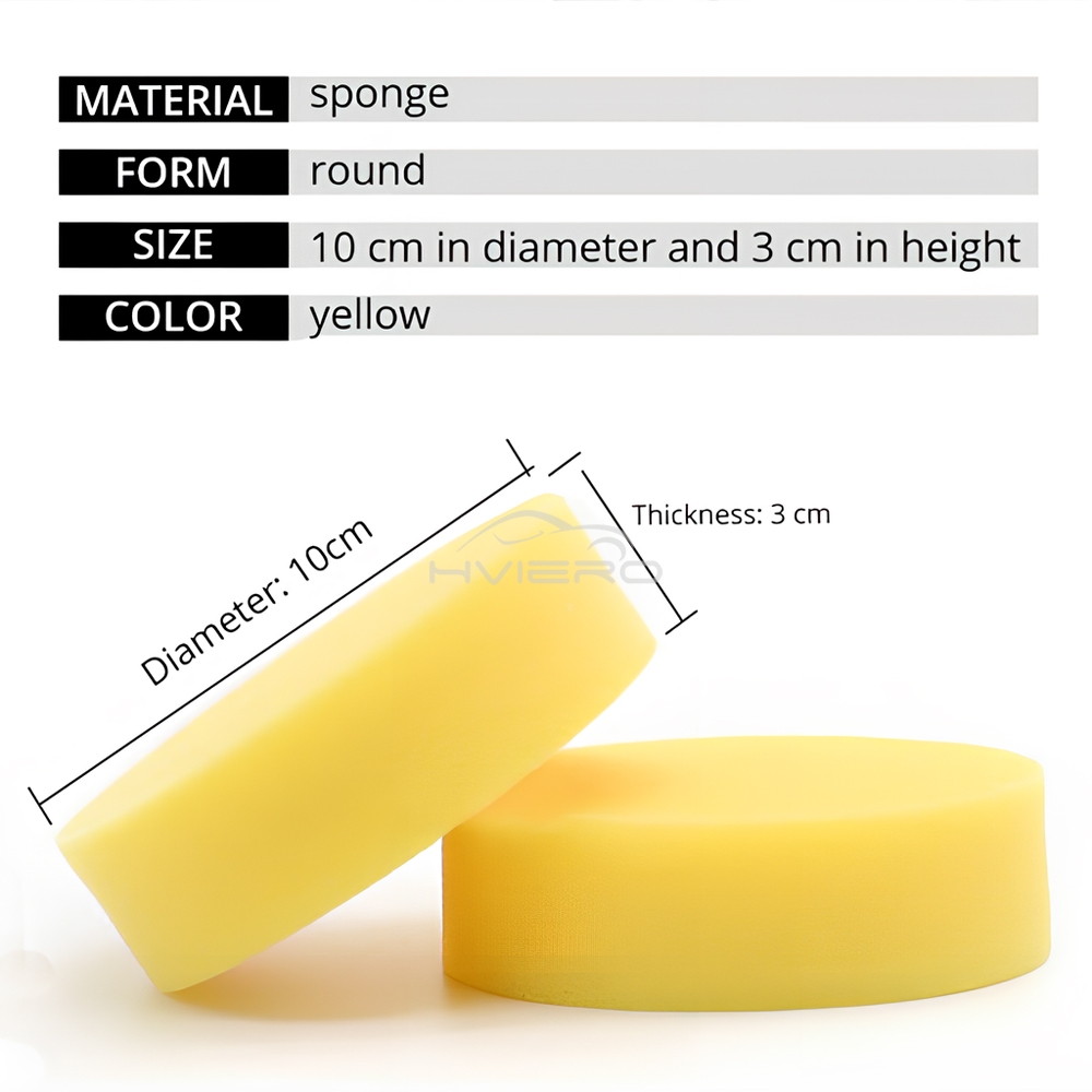 2 szt. Okrągłe gąbki do polero – Eco Sponge recenzja i cena