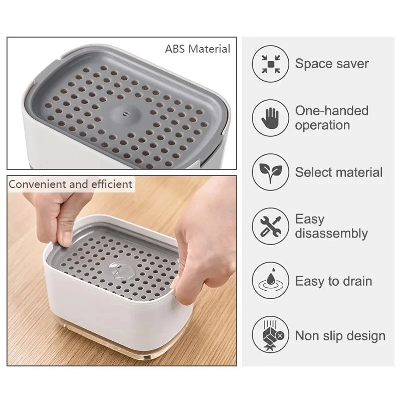 Dozownik do płynu do naczyń 2w – Eco Sponge recenzja i cena