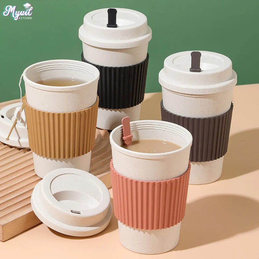 450ML filiżanki do kawy z pokr – Reusable Straw recenzja i cena