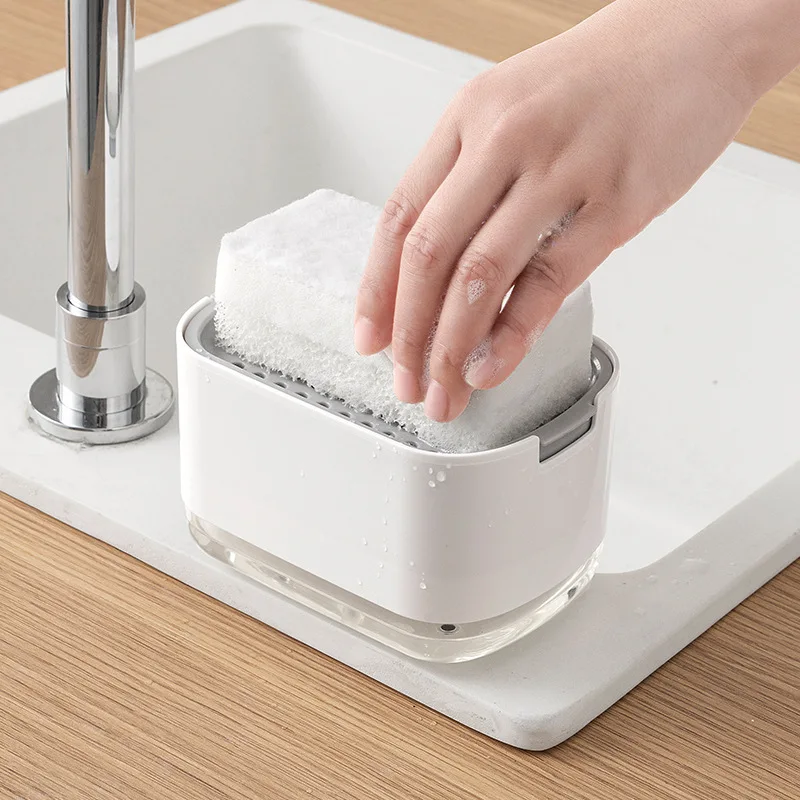 Dozownik mydła z uchwytem na g – Eco Sponge recenzja i cena